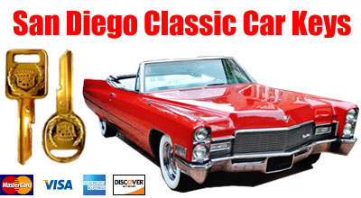  Classic Car Keys San Diego Locksmith