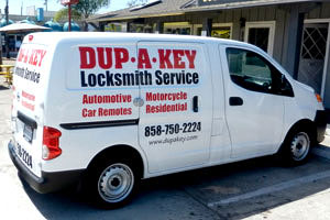 NV of SD locksmith truck